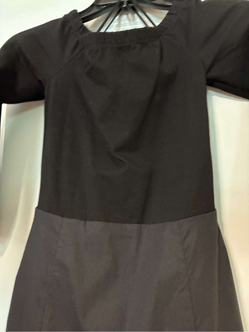 Tuckernuck Black Marissa Midi Dress Fit and Flare Off-the-Shoulder sz S - Picture 6 of 12